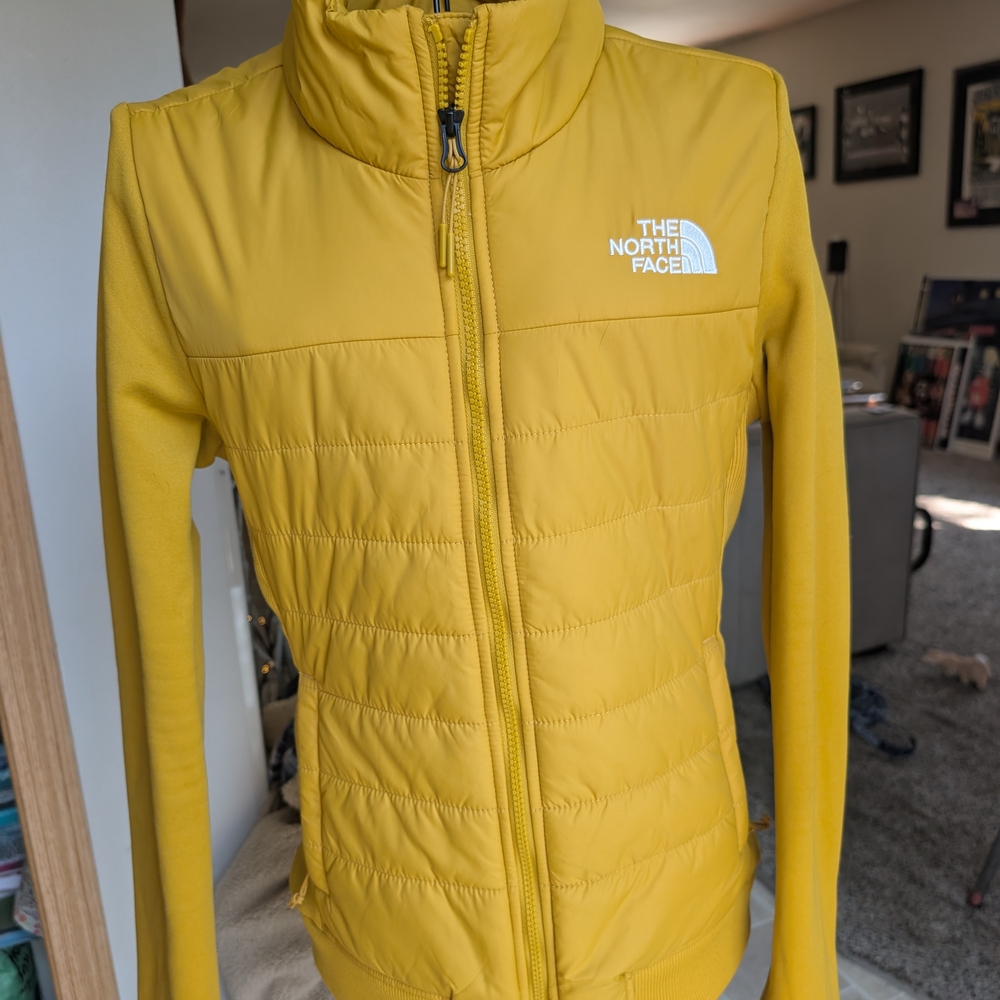The North Face Women's Mustard Puffer Jacket